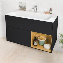 Villeroy Boch Finion G030HFPD Тумба под раковину 996х498 мм (gold matt/black matt)