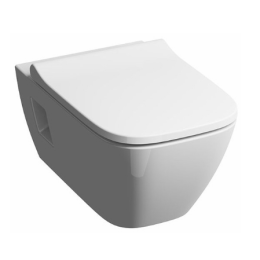Инсталляция Geberit с безободковым унитазом Geberit Smyle Premium Rimfree F205570000, сиденье микрол