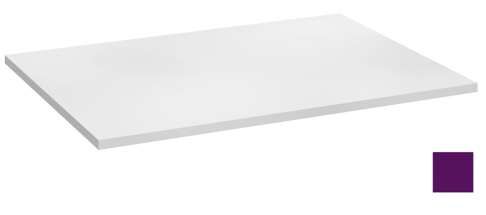 Фото Столешница без выреза под раковину Jacob Delafon Odeon Rive Gauche 90 см, EB2593-S20, цвет сливовый 
