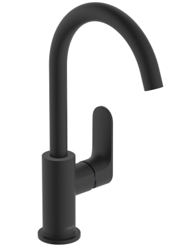 Смеситель для раковины Hansgrohe Rebris S (72536670) черный матовый