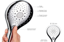 Душевой гарнитур Bossini Syncronia C12033.021 Золото