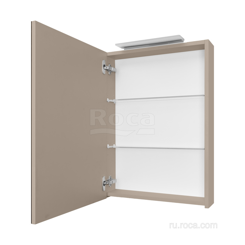 Фото Зеркальный шкаф Roca Oleta (A857643515) капучино