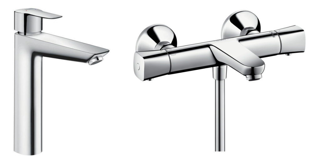 Комплект смесителей Hansgrohe Logis (71090000/13123000) хром