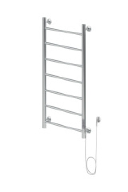 Фото Полотенцесушитель электрический Aquanet Mauro 100х50 Тэн справа
