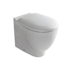 Сиденье с крышкой для унитаза Globo Bowl (BP020BI) белый