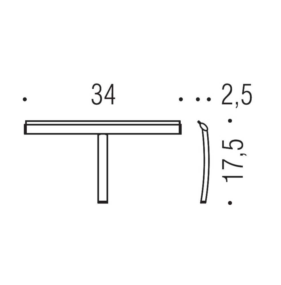 Фото Colombo Design Contract-Comunità B9643 - Приспособление для сгона воды (хром)