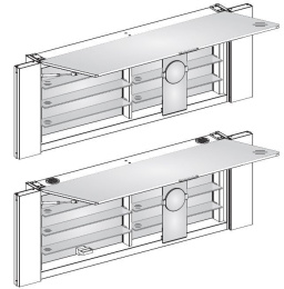 Фото Зеркальный шкаф Keuco Edition 11 21103171201, алюминий