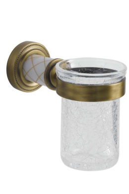 Фото Стакан для зубных щеток Boheme Murano (10904-BR) бронза