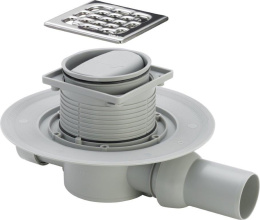 Фото Сифон для душевого трапа Viega Advantix (583248) серый