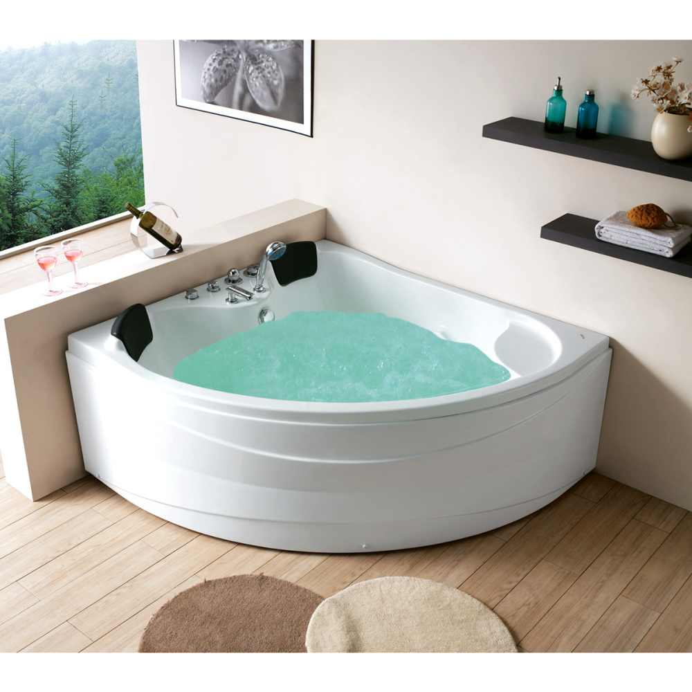 Акриловая ванна 150x150 Gemy (G9041 B), четверть круга