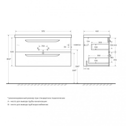 Мебельная ручка CEZARES ECO RS155HCP.4/160 (24 см)