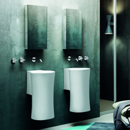 Фото Раковина Azzurra Nativo LALS035370N0BI/(NAT200/0bi)*0 подвесная, без отверстия под смеситель