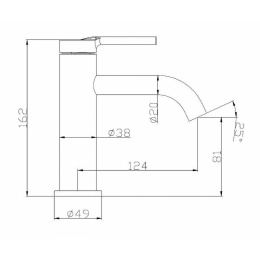 Смеситель для раковины BelBagno ETNA ETN-LVM2-IN