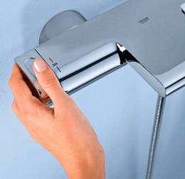Фото Grohe Grohtherm 2000 New 34174001 Термостат для ванны с изливом
