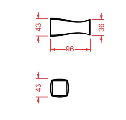 Фото Крючок для полотенца ArtCeram Jazz (JZA013 01) белый