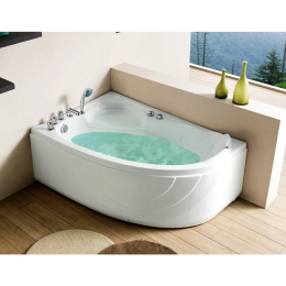 Акриловая ванна 150x100 Gemy (G9009 B L), прямоугольная-асимметричная