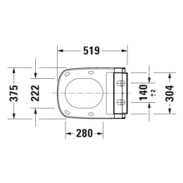 Сиденье унитаза-биде Duravit SensoWash Classic 613200012004300 белый 