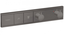 Фото Смеситель для душа Hansgrohe RainSelect (15380340) шлифованный черный хром