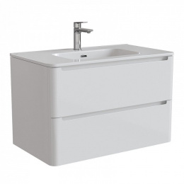 Фото Тумба с раковиной IDDIS Edifice 80 подвесная белая EDI80W0i95K