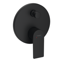 Фото Смеситель для душа Hansgrohe Rebris E (72469670) черный матовый