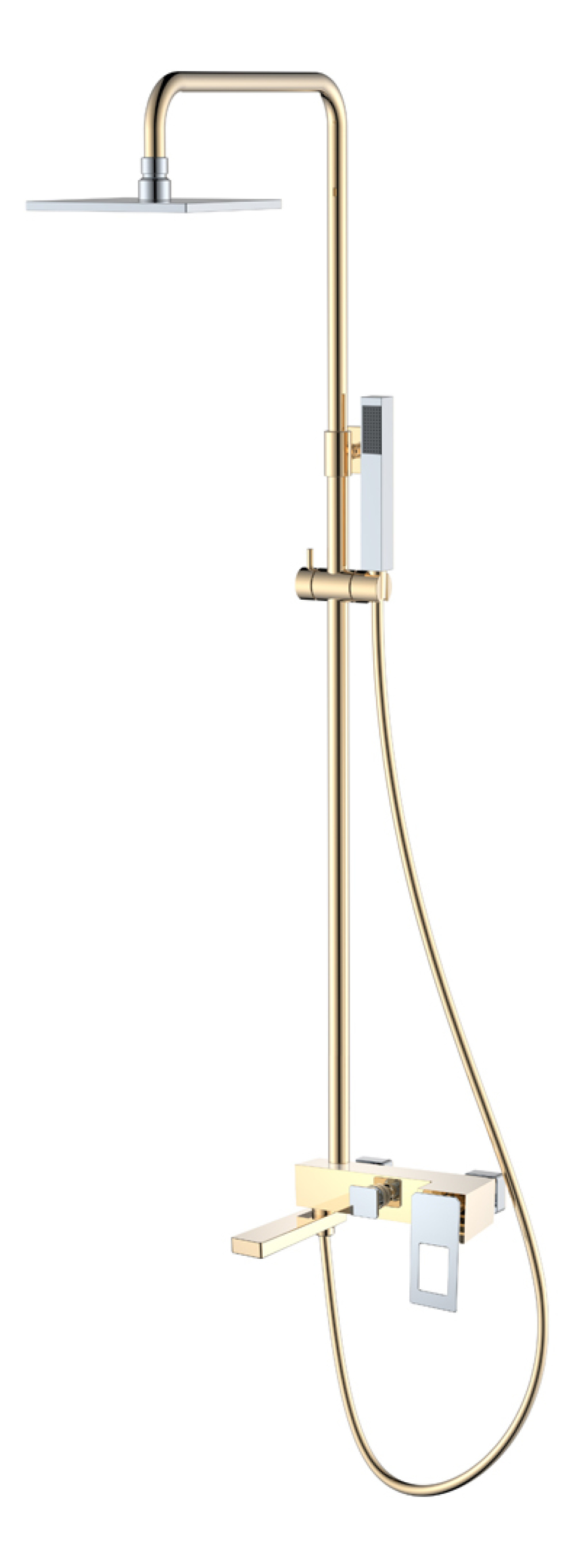 Фото Душевая система Boheme Q (148-GCR) золото