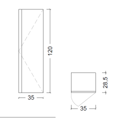 Фото Armadi Art 849-120-LA Пенал CAPOLDA latte