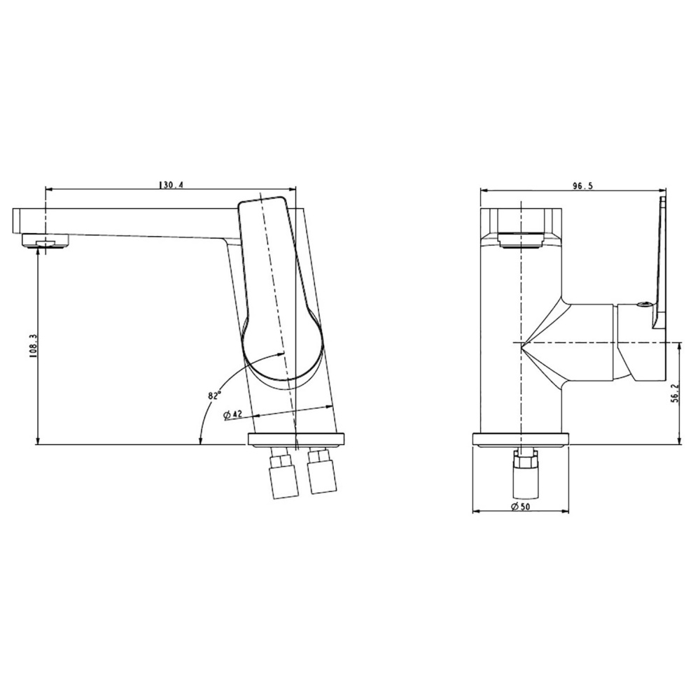 Смеситель Bien Lado BL11011106, для раковины, хром