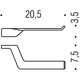 Держатель туалетной бумаги Colombo Alize (B2508D) хром