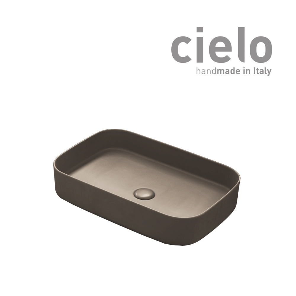 Ceramica CIELO Shui Comfort SHCOLAR60AN - Раковина накладная на столешницу 60*40 см (Arenaria)