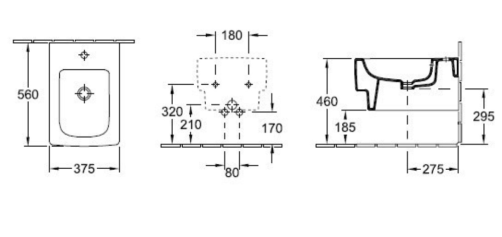 Villeroy&Boch Memento 54280001 Биде подвесное (альпийский белый)