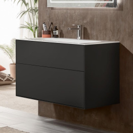 Villeroy Boch Finion F02000PD Тумба под раковину 996х498 мм (Black Matt)