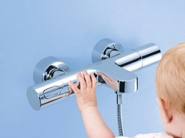 Grohe Grohtherm 3000 Cosmopolitan 34276000 Термостат для ванны, с изливом
