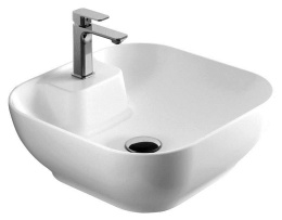 Раковина Bien Motto MTLG04201FD1W3000 42 x 42 x 14 см на столешницу квадратная, белый