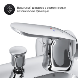 Фото Смеситель для ванны с душем Am.Pm Like (F8015000) хром