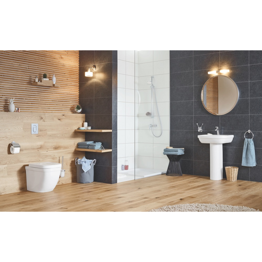 Grohe Euro Ceramic 3933900H Унитаз напольный приставной, безободковый