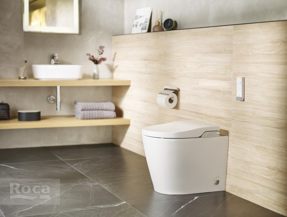 Электронный унитаз-биде Roca Inspira (803095001) белый