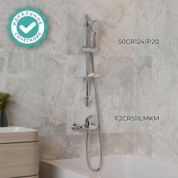 Фото Смеситель для душа Paini Fiori F2CR511LMKM хром