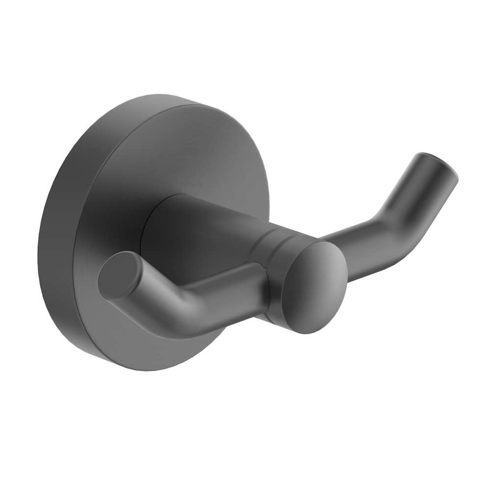 Фото Крючок двойной Timo Saona 13012/18 черное золото