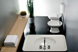 Фото Биде напольное Hatria Dolcevita (Y0EU01) белый