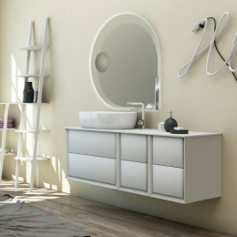 Столешница Cezares Bellagio 50187 141x46 см цвет белый