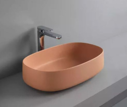 Раковина накладная 55 см ArtCeram Cognac (COL003 13 00) оранжевый