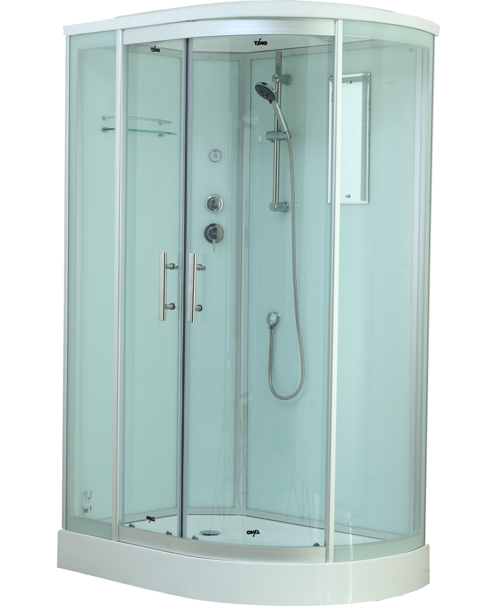 Фото Душевая кабина 120x85x220 Timo (T-6602 S L) Без гидромассажа, акрил, Поддон низкий