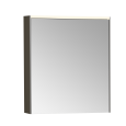 Зеркальный шкаф VitrA Core (Кор) 66909 60 см брашированный хром с подвесткой петли слева