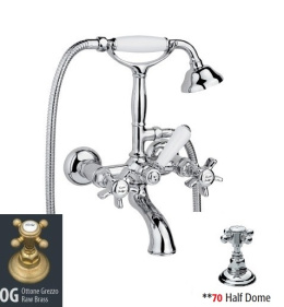 Фото Смеситель Nicolazzi Dames Anglaises 1401OG70 с ручным душем