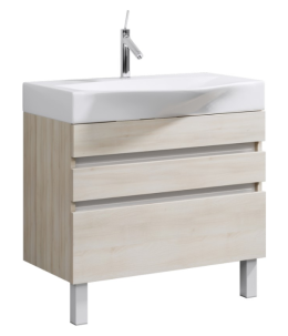 Фото Aqwella Bergamo Ber.01.08/n/A Напольная тумба 80см.