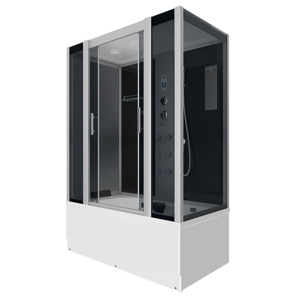 Душевая кабина 168x80x215 Erlit (ER4517TP-C4) , Поддон высокий