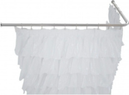 Фото Карниз для ванны Aquanet угловой Г-образный 150х70