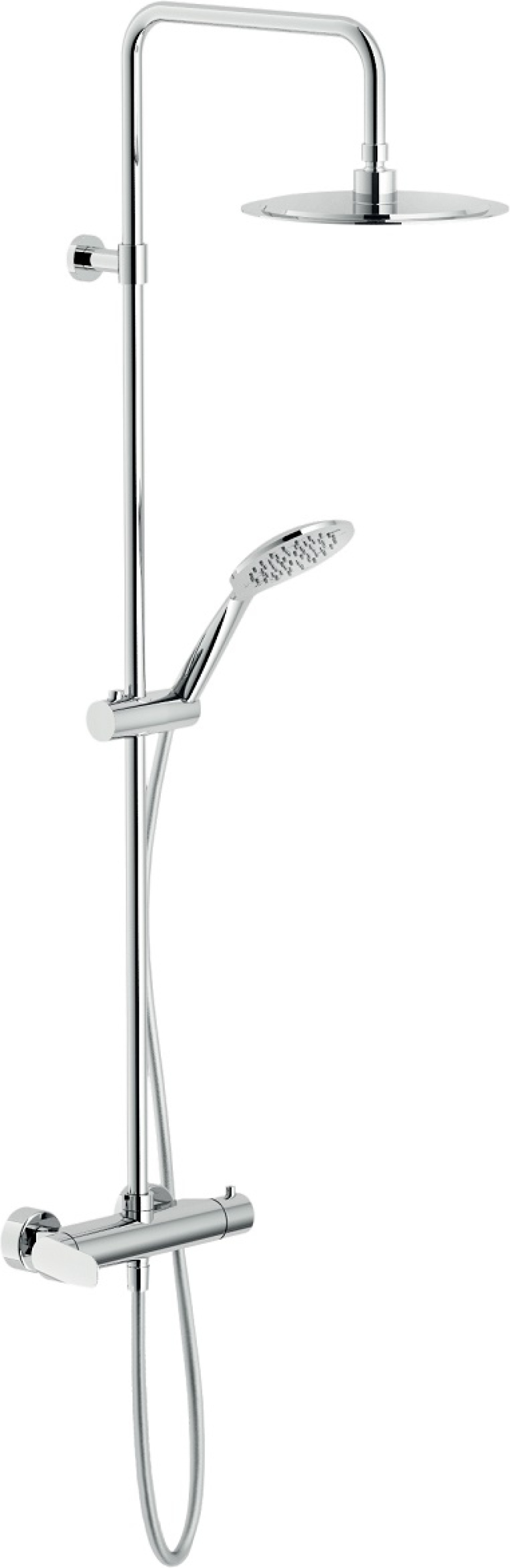 Фото Душевая система с термостатом Nobili Blues (BS101130/60CR) хром