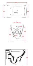 Подвесной унитаз ArtCeram Jazz (JZV001 03 00) черный