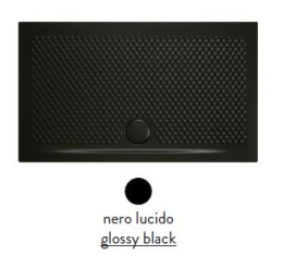 Фото Поддон ArtCeram Texture (PDR021 03 00) черный